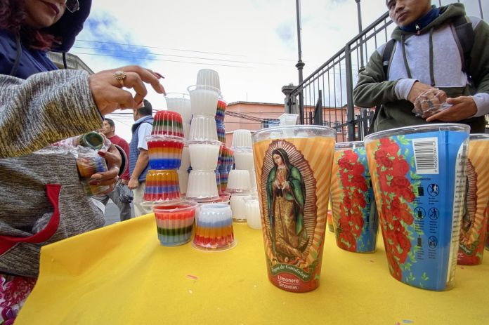 Este 12 de diciembre es la festividad de la Virgen de Guadalupe, en su honor se realizarán varias actividades en el templo en zona 1. Foto La Hora: José Orozco