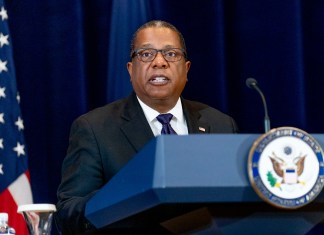 Brian Nichols, subsecretario de Estado de Estados Unidos para Asuntos del Hemisferio Occidental. Foto La Hora/AFP