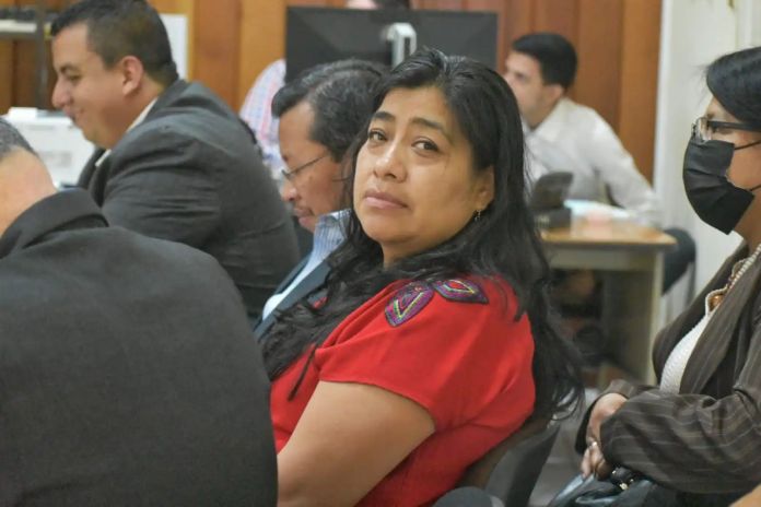 Norma Sancir es periodista y defensora de derechos humanos del pueblo ch'orti en Chiquimula. (Foto: CALDH-La Hora)