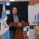 El expresidente Alejandro Giammattei que culminó recientemente con su mandato sigue sin pronunciarse por la deportación de su hijo. Foto: Flickr Gobierno de Guatemala/La Hora