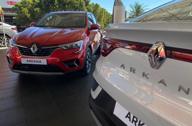 Cofiño presenta la nueva Arkana de Renault, una SUV innovadora. Foto: José Orozco/La Hora