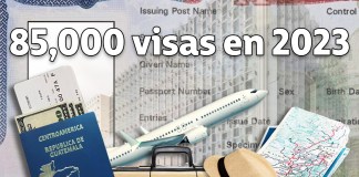 Más de 80 mil visas a guatemaltecos fueron dadas.