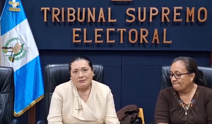 Blanca Alfaro, presidenta del TSE hizo un llamado a las alcaldías a mantener la paz. (Foto: La Hora/captura de video)