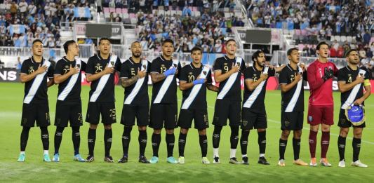 Selección Mayor de Guatemala. Foto La Hora / Fedefut