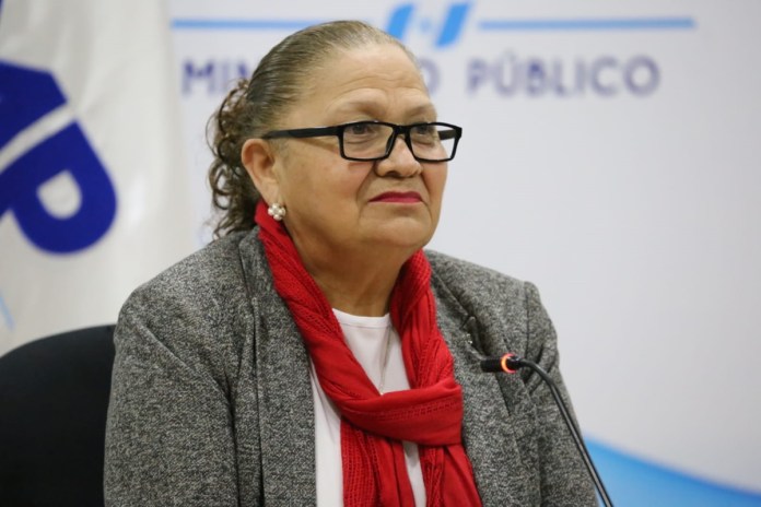 María Consuelo Porras, jefa del Ministerio Público (MP). Foto: MP/La Hora