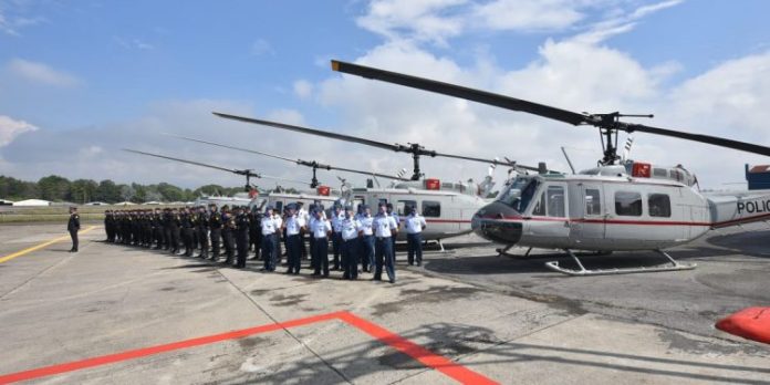 La FIAAT se creó en 2020 con helicópteros donados por EE.UU. Foto: Gobierno de Guatemala/La Hora