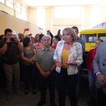 La ministra de Comunicaciones, Jazmín de la Vega, encabeza acciones para verificar el estado de la cartera que dirige. Foto: CIV