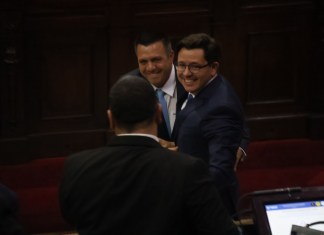 Julio Héctor Estrada asumió por el partido Cabal, anteriormente fue Ministro de Finanzas. Foto: María José Bonilla/La Hora