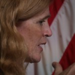 La Administradora de Usaid Samantha Power visitó el país junto a una delegación estadounidense para la toma de mando presidencial y ofreció una entrevista a La Hora. Foto: María José Bonilla/La Hora