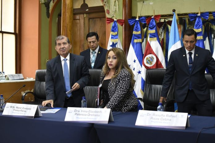 La magistrada Irma Elizabeth Palencia Orellana asumió el cargo de presidenta el 14 de agosto de 2022. 