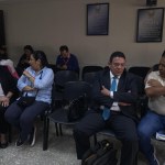 ARCHIVO - Acusados en el caso Hogar Seguro, durante el inicio del juicio que se sigue en su contra por la muerte de 41 internas del Hogar Seguro Virgen de la Asunción, y causar heridas a 15 sobrevivientes. Foto: José Orozco / La Hora.