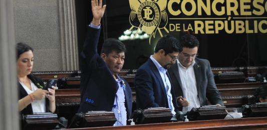 Diputados de la bancada Semilla en el Congreso. Foto José Orozco/LH