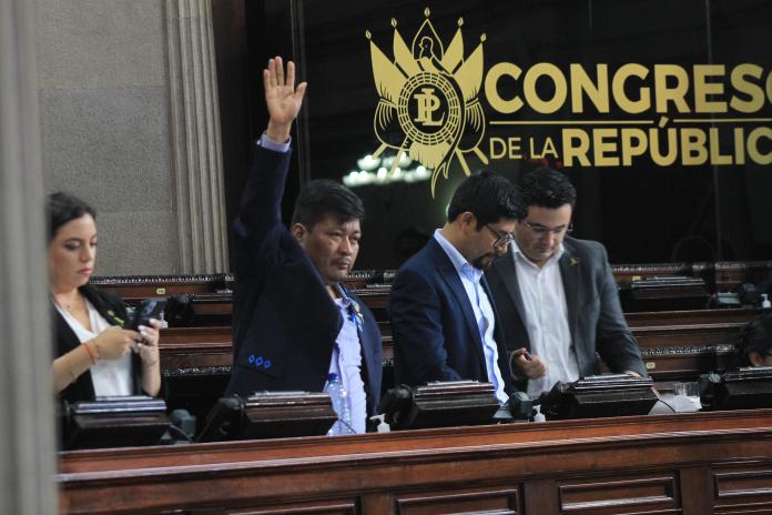 Diputados de la bancada Semilla en el Congreso. Foto José Orozco/LH