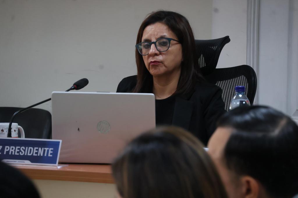 La jueza Ingrid Cifuentes conoce el juicio de forma unilateral. Foto: María José Bonilla / La Hora.