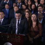 El diputado Samuel Pérez confirma que cederán sus espacios en la planilla para la presidencia del Congreso. Foto: José Orozco/La Hora