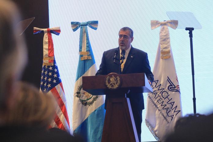 Bernardo Arévalo, presidente de la República de Guatemala. 