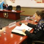 La fiscal general, Consuelo Porras asistió a una reunión con el gabinete de gobierno de Bernardo Arévalo.