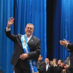 Bernardo Arévalo asume como presidente de Guatemala para el período 2024-2028.