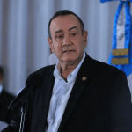 El gobierno de Estados Unidos le quitó la visa a Alejandro Giammattei y a sus tres hijos. Foto: La Hora / Presidencia