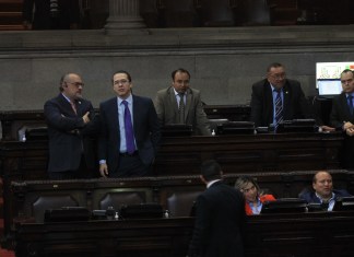 La bancada que responde a Felipe Alejos acudió este viernes a la sesión extraordinaria. Foto: José Orozco/La Hora