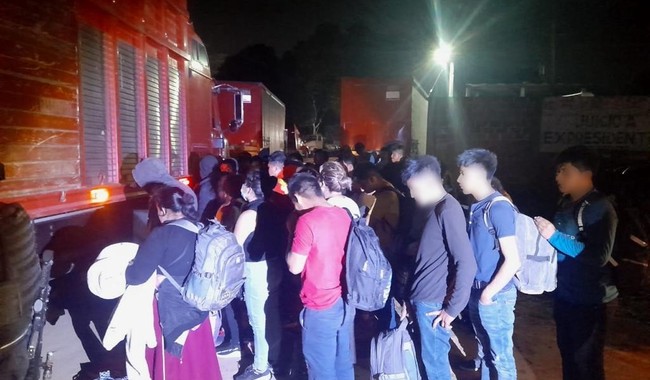México auxilia a 334 migrantes guatemaltecos. Foto: Gobierno de México