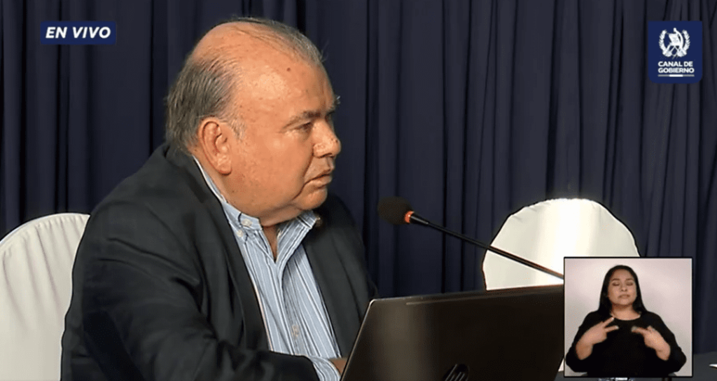 Rokael Cardona es designado como asesor presidencial en temas municipales. Foto: captura de video/La Hora