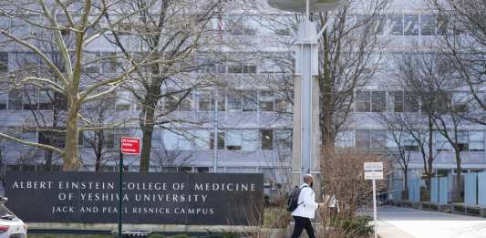 El campus de la Facultad de Medicina Albert Einstein, el martes 27 de febrero de 2024 en el Bronx, Nueva York. La escuela pasará a ofrecer matrículas gratuitas gracias a una donación de mil millones de dólares de la exprofesora Ruth Gottesman, viuda de un inversionista de Wall Street. Foto:Mary Altaffer-AP/La Hora