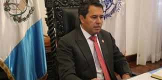 Oscar Cruz, presidente de la Corte Suprema de Justicia y el Organismo Judicial. Foto: OJ / La Hora.