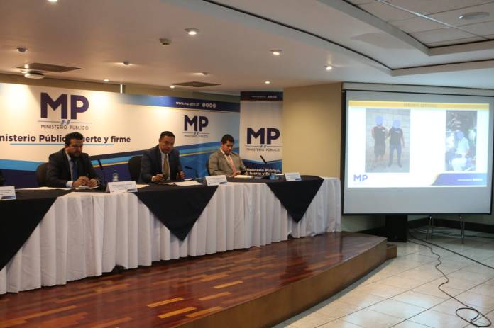 La Fiscalía contra el Crimen Organizado del Ministerio Público (MP) ofreció una conferencia de prensa por las acciones efectuadas para dar con el paradero del cantante José Zoel Cruz. Foto: MP