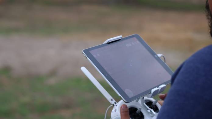 En la búsqueda del artista José Zoel Cruz, las autoridades usan drones Phantom 4 Multiespectral. Foto: MP