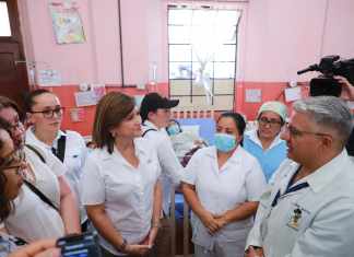 Enfermedad neurológica: Karin Herrera informa disminución de pacientes Foto: Gobierno de Guatemala/La Hora