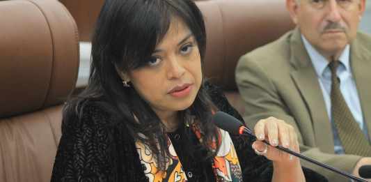 Viceministra Paola Constantino, queda interinamente al frente del CIV. Foto La Hora: José Orozco