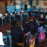 Suspenden clases en todos los sectores en Santa María de Jesús, Sacatepéquez, por el incendio que se registra en el Volcán de Agua. Foto: Archivo La Hora