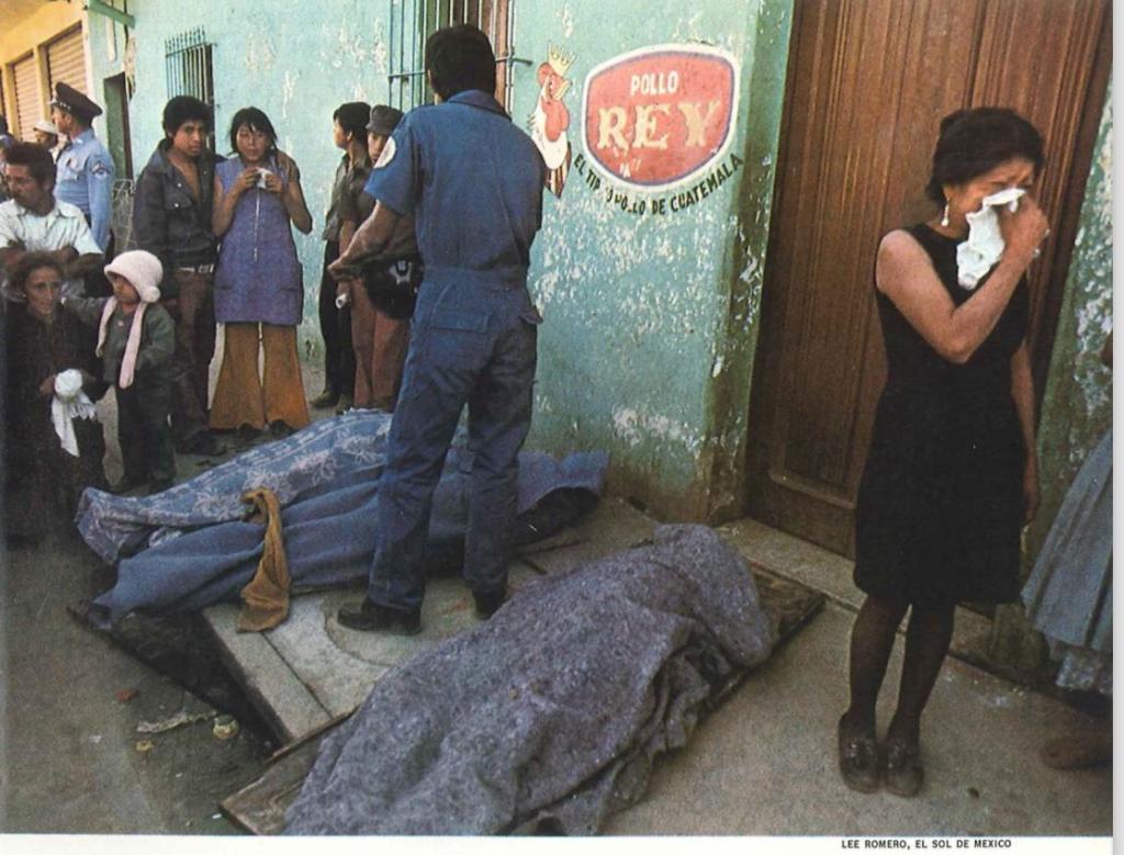 Foto National GeographicCientos de familias lloraban a sus seres queridos que fallecieron esa madrugada y los días posteriores.