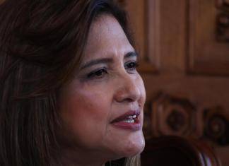 La vicepresidenta Karin Herrera abordo diferentes temas en una entrevista con La Hora.