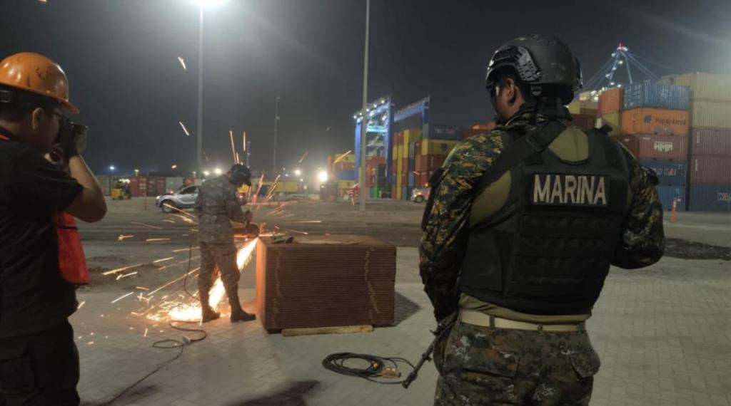 El Ejército participó también en el operativo. Foto Ejército de Guatemala