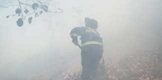 Foto Bomberos Municipales Departamentales Socorristas mantienen tareas para combatir incendios en el país.