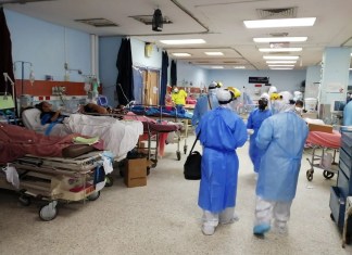 Fotografía del interior del Hospital San Juan de Dios.