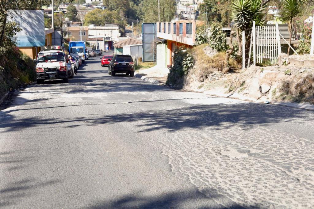 Foto CIVAutoridades seÃ±alaron la falta de mantenimiento de la carretera.