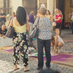 Las autoridades de la Municipalidad recomiendan mantenerse hidratado durante la estadía en La Antigua Guatemala. (Foto La Hora: Cortesía, Ayuntamiento de la Antigua Guatemala)