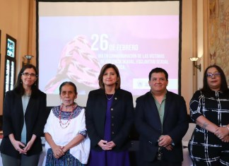Karin Herrera conmemora Día de las Víctimas de Violencia Sexual del caso Sepur Zarco La vicepresidenta, Karin Herrera, participa en la conmemoración del octavo aniversario de la sentencia del caso Sepur Zarco. Foto: Gobierno de Guatemala