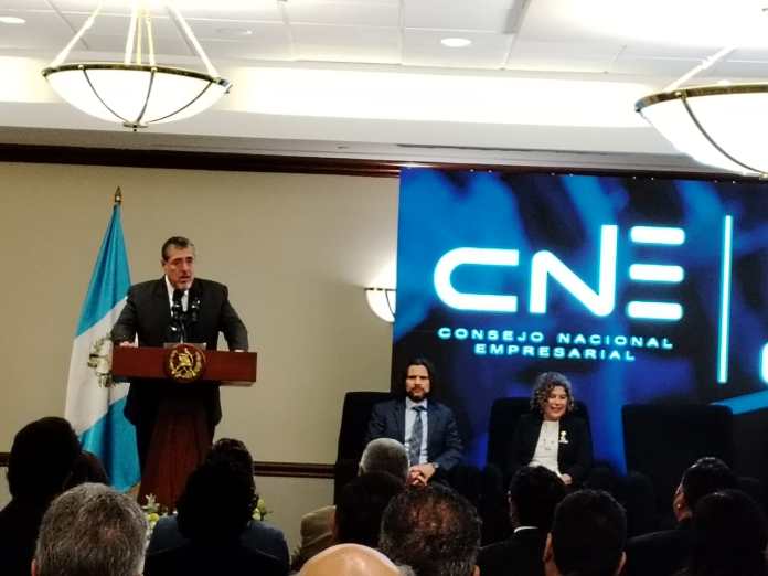 El presidente Bernardo Arévalo se pronunció sobre la ley de competencia. (Foto: Heidi Loarca/La Hora)