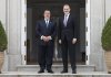 Bernardo Arévalo se reunió este jueves con el rey Felipe VI, de España, quien manifestó su apoyo al proceso democrático en Guatemala. Foto: X Bernardo Arévalo