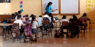 Autoridades de Educación y centros educativos del sector público se preparan para inicio de ciclo escolar 2024. Foto: Archivo La Hora
