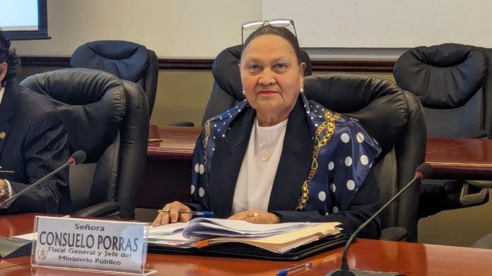 La fiscal general, Consuelo Porras. Foto: Archivo La Hora