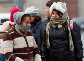 Archivo de ingreso de frente frío al territorio nacional. Foto La Hora