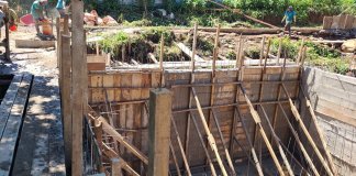 Construcción de una planta de tratamiento en Nueva Santa Rosa, Santa Rosa, con fondos del Codede. Foto: Codede Santa Rosa /La Hora