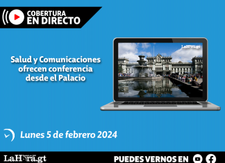 En vivo: Salud y Comunicaciones ofrecen conferencia desde el Palacio