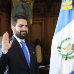 Santiago Palomo fue juramentado el 14 de febrero, por el presidente Bernardo Arévalo. Foto: Gobierno de Guatemala