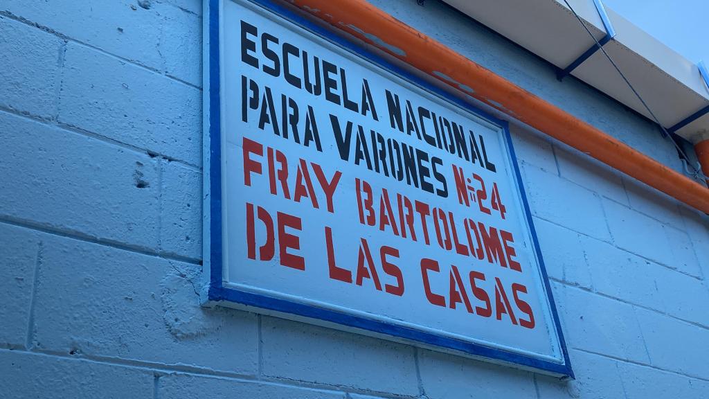 La Escuela Nacional para Varones Fray Bartolomé de las Casas, zona 6 capitalina, fue una de las que inspeccionaron autoridades de Gobierno. Foto: José Orozco